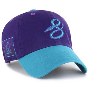 Men's '47 Purple Arizona Diamondbacks City Connect Clean Up Adjustable Hat