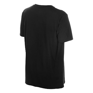 Men's New Era Black New York Knicks Gothic Crest T-Shirt