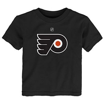 Infant Outerstuff Black Philadelphia Flyers Primary Logo T-Shirt
