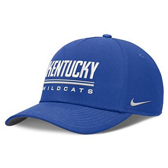 Men's Nike Royal Kentucky Wildcats 2026 Sideline Dri-FIT Rise Adjustable Hat