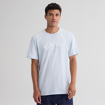 Men's Fanatics Light Blue New York Yankees Clutch Winning Edge T-Shirt