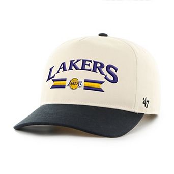 Men's '47 Natural Los Angeles Lakers Fast Break Chase Hitch Adjustable Hat