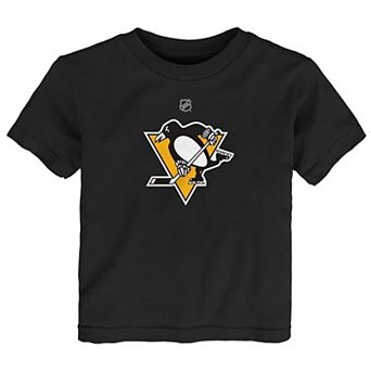 Infant Outerstuff Black Pittsburgh Penguins Primary Logo T-Shirt