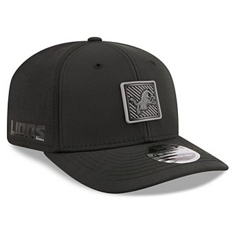 Men's New Era Black Detroit Lions 2026 NFL Training Camp 9SEVENTY Adjustable Hat