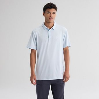 Men's Fanatics Light Blue Detroit Lions Clutch Polo