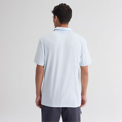 Men's Fanatics Light Blue Detroit Lions Clutch Polo