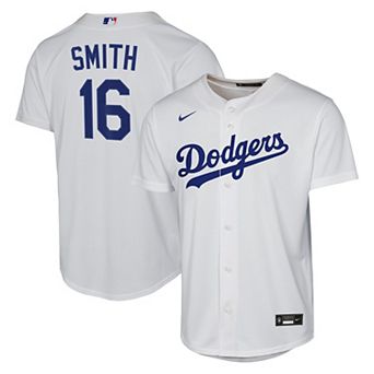 Men's Nike Will Smith White Los Angeles Dodgers Home Replica Jersey
