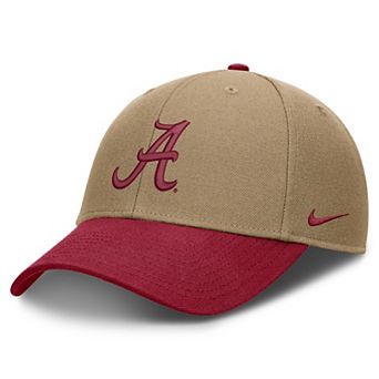 Unisex Nike Beige/Crimson Alabama Crimson Tide Primetime Rise Dri-FIT Adjustable Hat