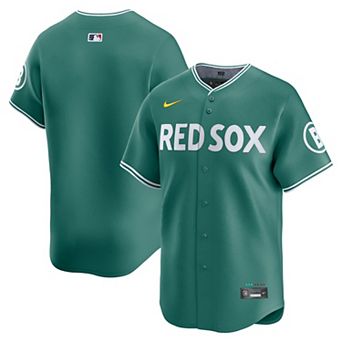 Men's Nike Green Boston Red Sox City Connect Limited Jersey