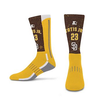 Youth Starter Fernando Tatis Jr. Gold San Diego Padres Jersey Arch Crew Socks