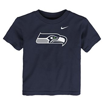 Toddler Nike College Navy Seattle Seahawks Logo T-Shirt