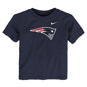 Toddler Nike Navy New England Patriots Logo T-Shirt