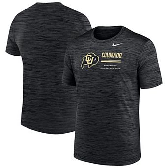 Men's Nike Black Colorado Buffaloes Velocity Dri-FIT T-Shirt