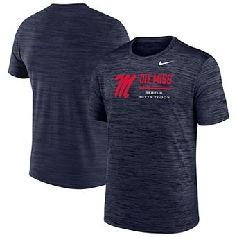 Men's Nike Navy Ole Miss Rebels Velocity Dri-FIT T-Shirt