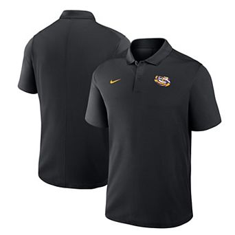 Men's Nike Black LSU Tigers Dri-FIT Victory Polo