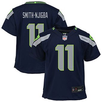 Preschool Nike Jaxon Smith-Njigba College Navy Seattle Seahawks Game Jersey