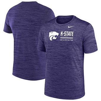 Men's Nike Purple Kansas State Wildcats Velocity Dri-FIT T-Shirt