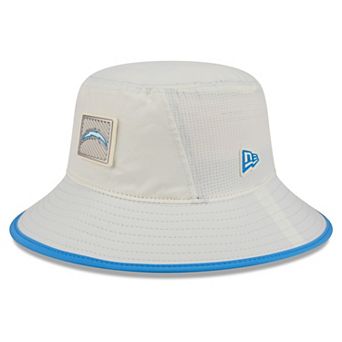 Men's New Era Cream Los Angeles Chargers 2026 NFL Training Camp Sport Bucket Hat