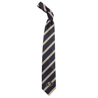 Colorado Buffaloes Woven Striped Tie