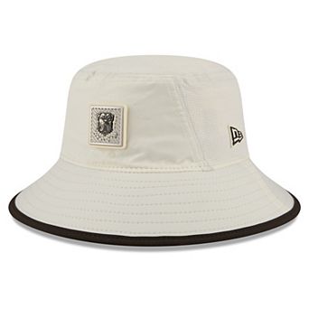 Men's New Era Cream Cleveland Browns 2026 NFL Training Camp Sport Bucket Hat