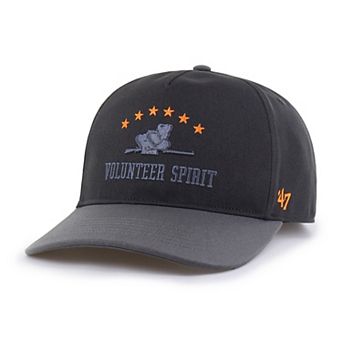 Men's '47 Graphite/Gray Tennessee Volunteers Smokey Grey Hitch 2-Tone Adjustable Hat
