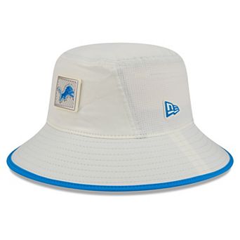 Men's New Era Cream Detroit Lions 2026 NFL Training Camp Sport Bucket Hat
