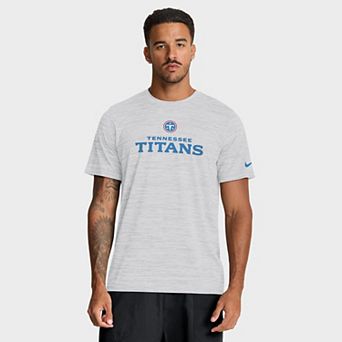 Men's Nike Ash Tennessee Titans Velocity Endurance Run Dri-FIT T-Shirt