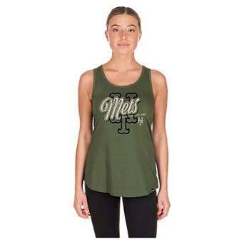 Women's New Era Olive New York Mets 2026 Armed Forces Day Tank Top