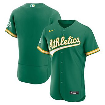 Men's Nike Green Athletics Alternate Authentic Jersey