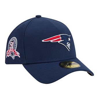 Men's New Era Navy New England Patriots A-Frame 59FORTY Fitted Hat