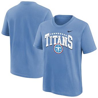 Youth Nike Light Blue Tennessee Titans Edge Enforcer T-Shirt