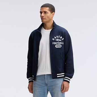 Fanatics Navy Baltimore Ravens IconicFleece Full-Zip Jacket