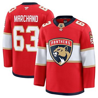 Men's Fanatics Brad Marchand Red Florida Panthers Home Premium Jersey