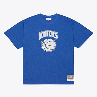 Men's Mitchell & Ness Blue New York Knicks Game Day Classic T-Shirt