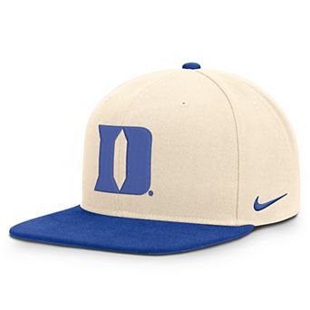 Unisex Nike Natural/Royal Duke Blue Devils Campus Prep Snapback Hat