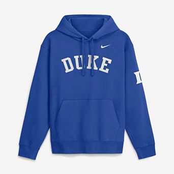 Men's Nike Royal Duke Blue Devils 2026 Sideline Club Fleece Hoodie