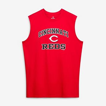 Men's Fanatics Red Cincinnati Reds Big & Tall Heart & Soul Muscle Tank Top
