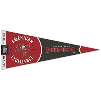 "WinCraft Tampa Bay Buccaneers 12"" x 30"" America 250 Premium Pennant"