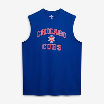 Men's Fanatics Royal Chicago Cubs Big & Tall Heart & Soul Muscle Tank Top