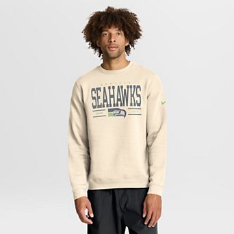 Men's Nike Natural Seattle Seahawks Always Reppin' Club Sweatshirt
