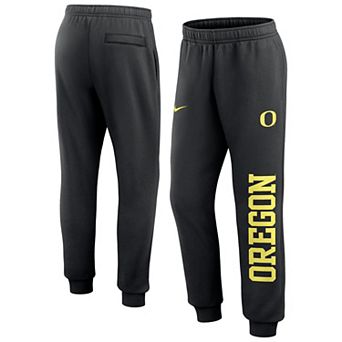 Men's Nike Black Oregon Ducks Primetime Club Fleece Joggers