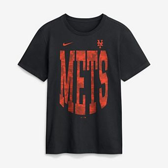 Men's Nike Black New York Mets Camo Velocity Victor T-Shirt