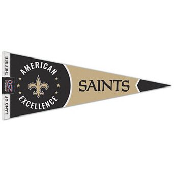 "WinCraft New Orleans Saints 12"" x 30"" America 250 Premium Pennant"