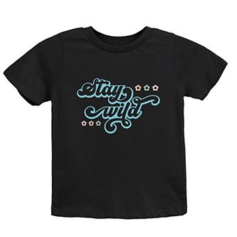Stay Wild Retro - Youth Short Sleeve Graphic T-Shirt