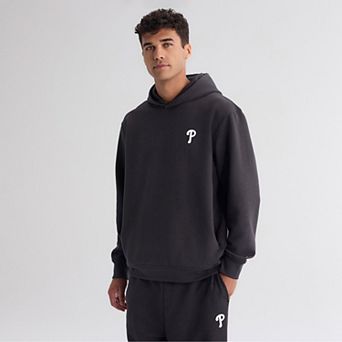 Men's Fanatics Charcoal Philadelphia Phillies Clutch Tri-Blend Hoodie