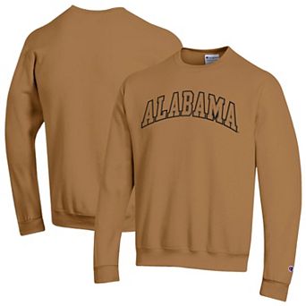 Men's Champion Brown Alabama Crimson Tide Latte Fleece Sweatshirt
