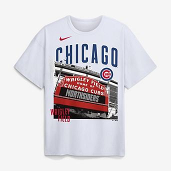 Men's Nike White Chicago Cubs Wrigley Field Local Max90 T-Shirt
