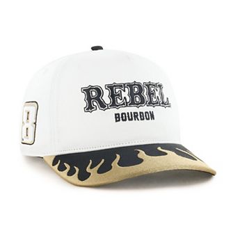 Men's '47 White/Tan Kyle Busch Flame Hitch Adjustable Hat