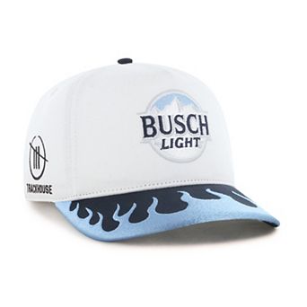 Men's '47 White/Light Blue Ross Chastain Flame Hitch Adjustable Hat