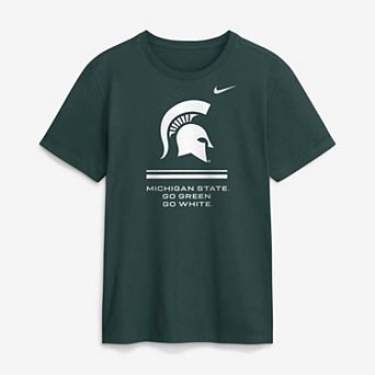 Men's Nike Green Michigan State Spartans 2026 Sideline Dri-FIT T-Shirt